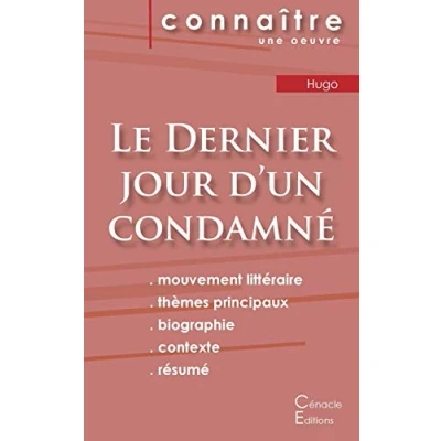 Abbildung von Fiche de lecture Le Dernier jour d&#039;un condamné Victor Hugo (Analyse littéraire référence et résumé complet)