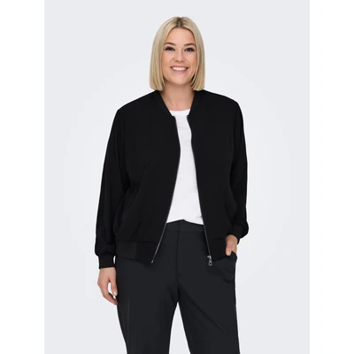 Abbildung von ONLY Carmakoma Carlux LIFE Jacket Bomberjacke, Damen, Größe: 44, Black