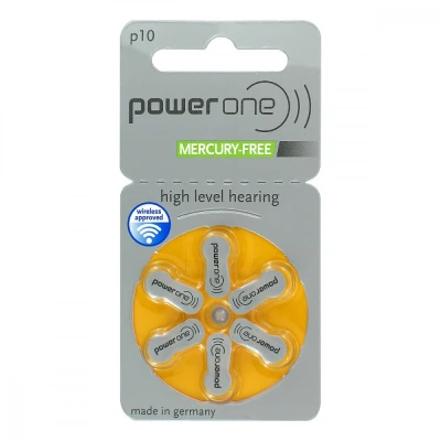 Abbildung von Batterien Hör Powerone 10
