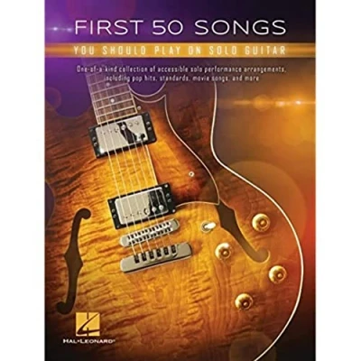 Abbildung von First 50 Songs You Should Play on Solo Guitar