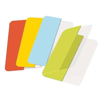 Abbildung von 10532 Index Tabs, selbstklebend, 3 l, 40 mm, verschiedene Farben, 24 Stück
