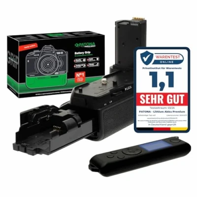 Abbildung von PATONA MB N12 Batteriegriff kompatibel mit Nikon Z8 vollwertiger Multifunktions Fernbedienung (Artikel 1466)