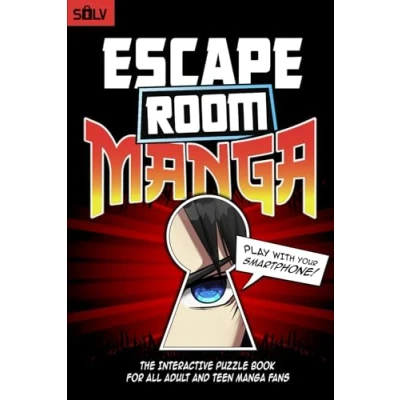Abbildung von Escape Room Manga: The interactive anime puzzle book for adult and teen manga fans, with riddles to solve alone or friends