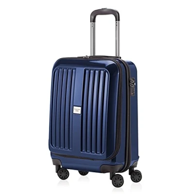 Abbildung von HAUPTSTADTKOFFER X Berg Handgepäck Hartschalenkoffer Koffer Trolley, 55 cm, 42 Liter, TSA, Dunkelblau
