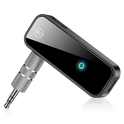 Abbildung von Bluetooth Adapter Auto Aux Receiver tv, 4 in1 bluetooth5.0 Transmitter Sender Splitter mit 3,5mm