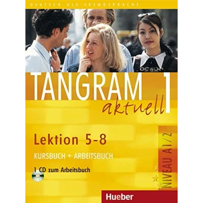 Abbildung von Tangram aktuell 1 Lektion 58: Deutsch als Fremdsprache / Kursbuch + Arbeitsbuch mit Audio CD zum