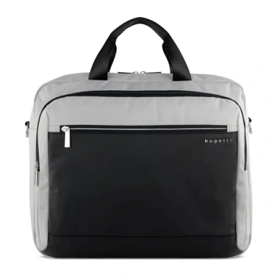 Abbildung von bugatti Notebooktasche, Herren, Größe: One Size, Hellgrau / light grey