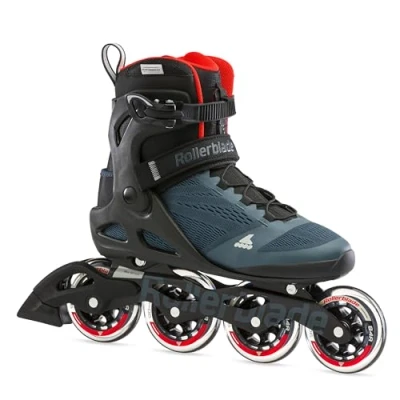 Abbildung von Rollerblade Herren Macroblade 90 Inlineskate, Orion Bleu/Spicy Orange, 260