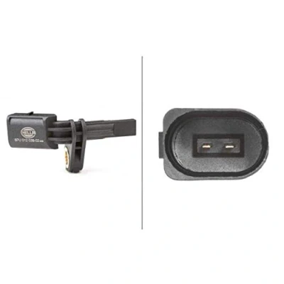 Abbildung von HELLA 6PU 012 039 021 ABS Sensor Vorderachse rechts ohne Kabel 2 12 VOLKSWAGEN: Multivan 5 (7HM, Passat B7 Kasten / Kombi, Golf Schrägheck kfzteile,