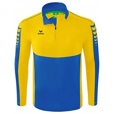 Abbildung von Erima Unisex Six Wings Trainings Top, new royal/gelb, L