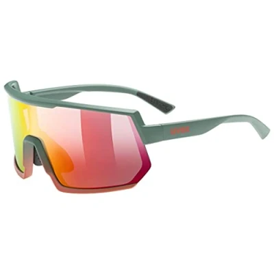 Abbildung von UVEX Sportstyle 235 Moss Grapefruit Mat/Red Mirrored Fahrradbrille