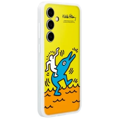 Abbildung von Samsung Flipsuit TPU Back Cover Gelb Galaxy S24 FE