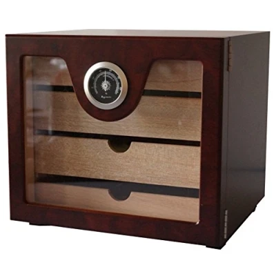 Abbildung von GERMANUS Zigarren Humidor Schrank Basis (Braun)