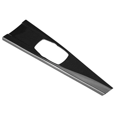 Abbildung von Schalttafel Trimm Verkleidung, Carbon ABS Multimedia Aufkleber Verkleidung für 3er F30 F34 4er F33 F36 Interne und externe Dekorationsänderung