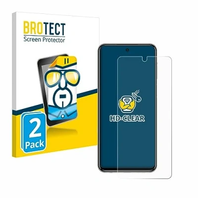 Abbildung von BROTECT (2 Stück Schutzfolie für Xiaomi Redmi Note 9 Pro Displayschutz Folie Ultra Klar