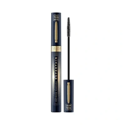 Abbildung von Eveline Cosmetics Superthin Defining Mascara Präzisionsbürste für perfekt getrennte, verlängerte und angehobene Wimpern