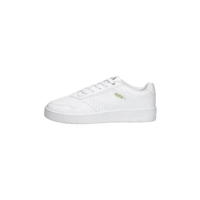 Abbildung von Puma Court Classic Sneakers Schuhe White/Gold Größe: 45