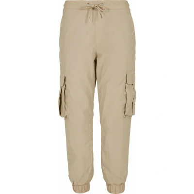 Abbildung von Urban Classics HIGH Waist Crinkle Cargohose, Größe: 3XL, Concrete