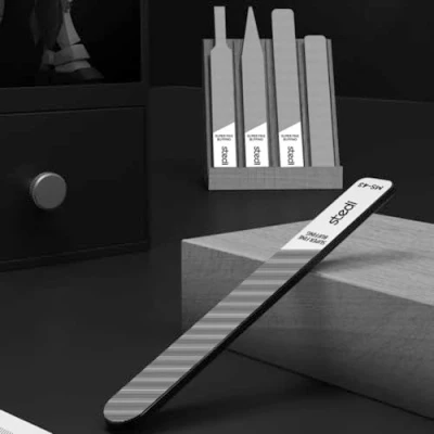 Abbildung von Stedi Hobby Model Polishing Tools 4 PCS, Ultimate Precision Files #10000 Grit Glass Mirror Grinding für Plastik Gundam Modelle, Holz, Resin Basis Teile.