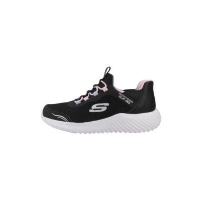 Abbildung von Skechers Bounder Sneaker low für Kinder, Größe: 36, Black synthetic trim Schuhe