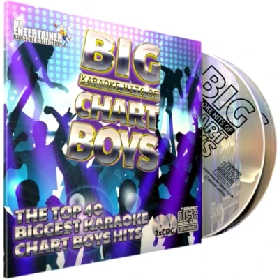 Abbildung von Mr Entertainer Big Karaoke Hits of Chart Boys Double CD+G (CDG) Pack. 40 besten Lieder für Jungen
