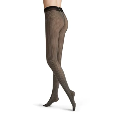 Abbildung von Hudson Damen Strumpfhosen Graphic Line Fashion 40 DEN Anthrazit 0545 42 44
