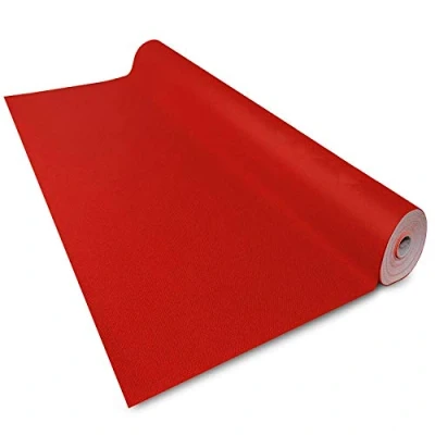Abbildung von Floordirekt Roter Teppich 200 x 700 cm VIP Läufer Event Premierenteppich Empfangsteppich Messeteppich Hochzeitsteppich Wunschmaß