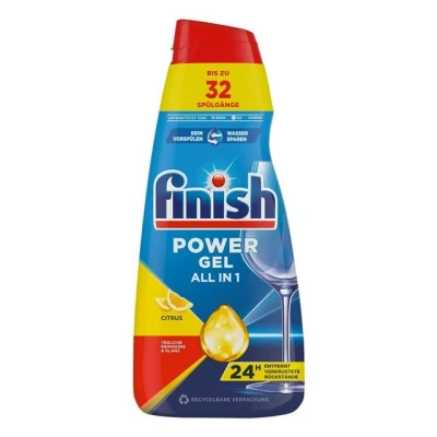 Abbildung von FINISH Power Gel All in 1 Citrus Spülmaschinenreiniger (650 ml)