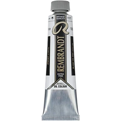 Abbildung von Rembrandt Oil Colour Tube Zinc White (Linseed Oil) 117