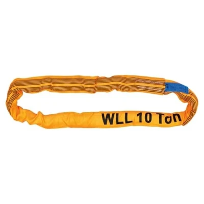 Abbildung von PETEX 47210435 Rundschlinge WLL 10.000 kg, Länge 4 m, Umfang 8 Orange
