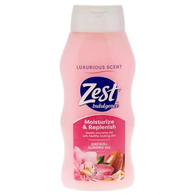 Abbildung von Zest Body Wash Enriched with Almond Oil Invigorating Scent Hydrating Soap Ideal for All Skin Types Lush Orchid and 532 ml