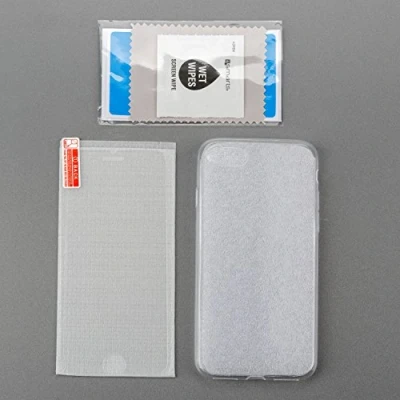 Abbildung von 4smarts 360 Grad Protection Set für Apple iPhone 7/8/SE, clear