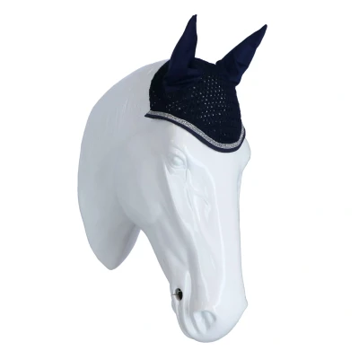 Abbildung von HKM Fliegenhaube Romy Dunkelblau Pony