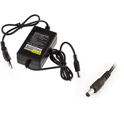 Abbildung von KALEA INFORMATIQUE Netzteil 220V auf 12V DC 2A mit 2,5 x 5,5mm Endstück. Ersetzt EIN 0.25A/0.5A/0.75A/1A/1.25A/1.5A/1.75A/2A.