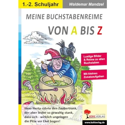 Abbildung von Meine Buchstabenreime von A bis Z: Lustige Bilder &amp; Reime zu allen Buchstaben: und Buchstaben