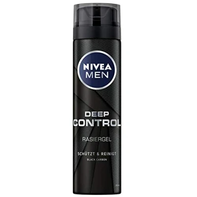 Abbildung von Nivea Männerpflege Rasurpflege Deep Clean Shave Rasiergel 200 ml