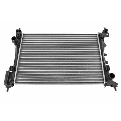 Abbildung von VEMO V40 60 2112 Kühler, Motorkühlung für Fahrzeuge mit/ohne Klimaanlage 540 378 23 Original Qualität Kühlrippen mechanisch gefügt OPEL: Zafira B