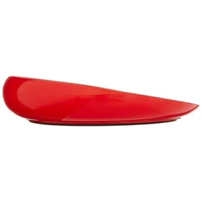 Abbildung von Sammons Preston Red Rundschöpfkelle Schüssel, Unbreakable 8&quot; Scooper Bowl für Senioren und Behinderte, Teller mit Non Skid Gummi gepolstertem Boden unabhängiges Essen, Selbstfutterhilfe