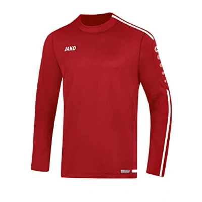 Abbildung von JAKO Herren Trainingssweat Sweat Striker 2.0, chili rot/weiß, S, 8819