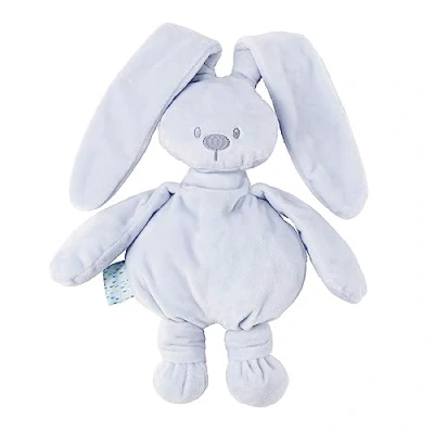 Abbildung von Nattou Kuscheltier Hase Lapidou, Wegbegleiter ab der Geburt, 36 cm, Blau