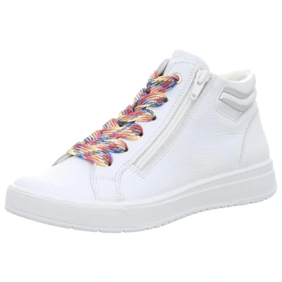 Abbildung von ara Sneaker low Weiss silber, Damen, Größe: 39, silber Schuhe