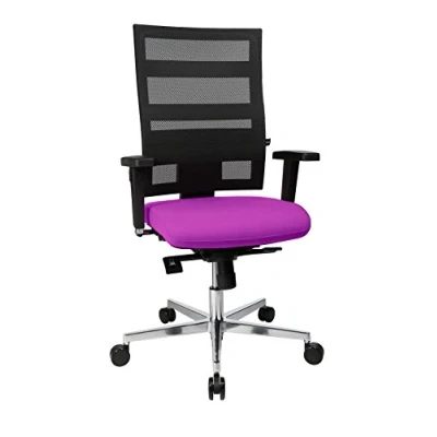 Abbildung von Topstar Bürostuhl Sitness X Pander Plus inkl. Multifunktions Armlehnen lila/schwarz