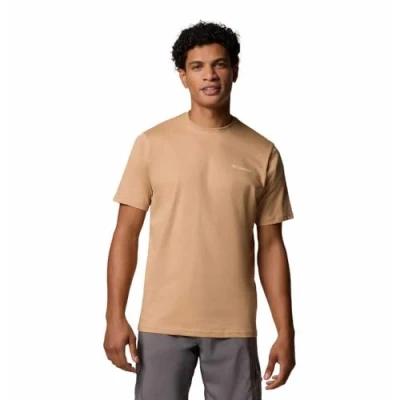 Abbildung von Columbia Men&#039;s North Cascades Short Sleeve Tee, T Shirt, Canoe/CSC Box Logo, M