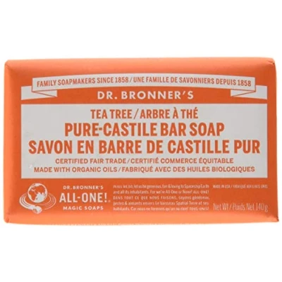 Abbildung von Dr Bronners Magic Soap All One Obtt05 5 Oz Tea Tree Dr. Bronner&#039;s Bar by