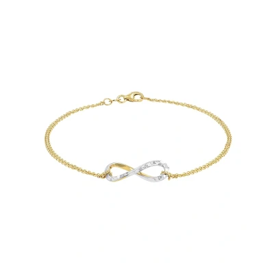 Abbildung von amor Infinity Armband, Damen, Größe: 19, Bicolor