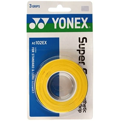 Abbildung von Yonex Overgrip Super Grap 3er, Gelb, 0196000121400000