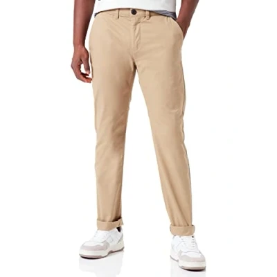 Abbildung von TOM TAILOR Herren Travis Regular Chino Hose 1032865, 11610 Splashy Sand, 28W / 34L
