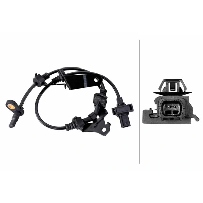 Abbildung von HELLA 6PU 358 218 921 ABS Sensor mit Klammer Hallsensor 2 605 HONDA: ACCORD 8 Kombi,