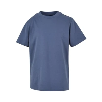 Abbildung von Build Your Brand Jungen BY116 Kids Basic Tee T Shirt, vintageblue, 134/140