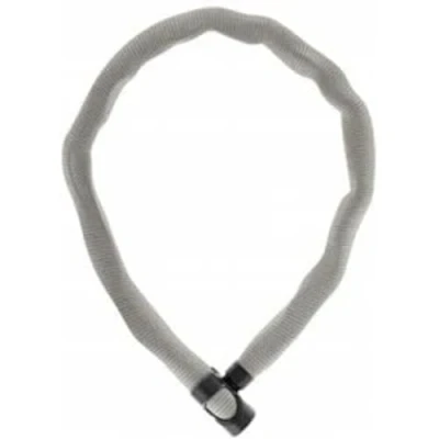 Abbildung von ABUS Kettenschloss IVERA Chain 7210 Fahrradschloss mit hochflexibler IvyTex Kunstfaserummantelung Sicherheitslevel 8 110 cm Farbe: Bike Packing